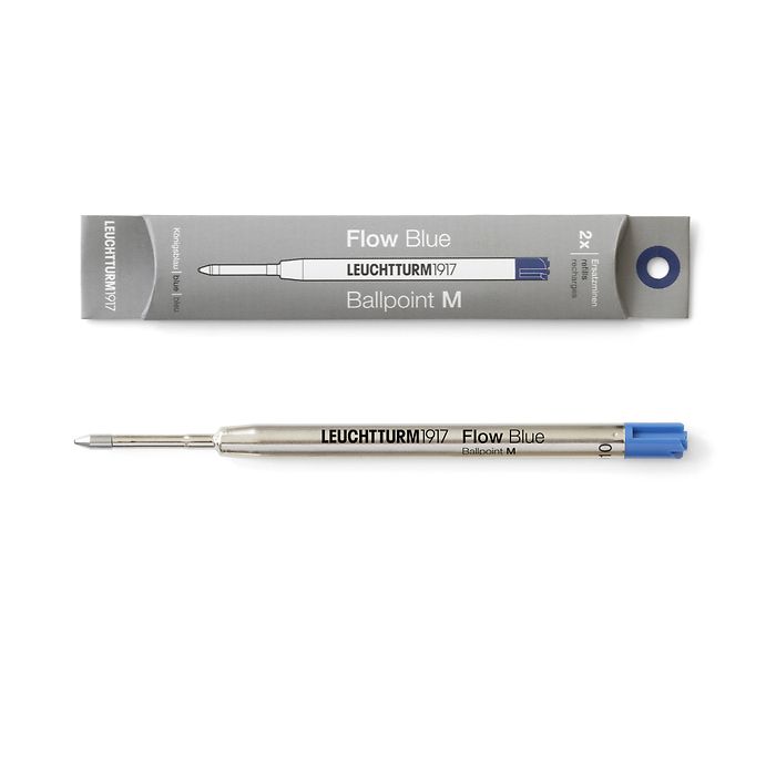 Refill M for Drehgriffel Nr. 1, Royal Blue, pack of 2 - ballpoint